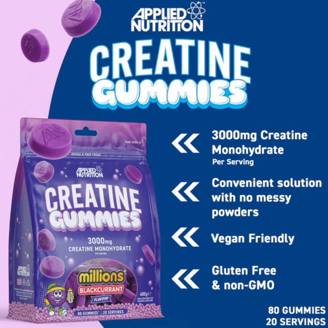 Applied Nutrition Creatine Gummies 20 Servings applied-nutrition-creatine-gummies-20-servings