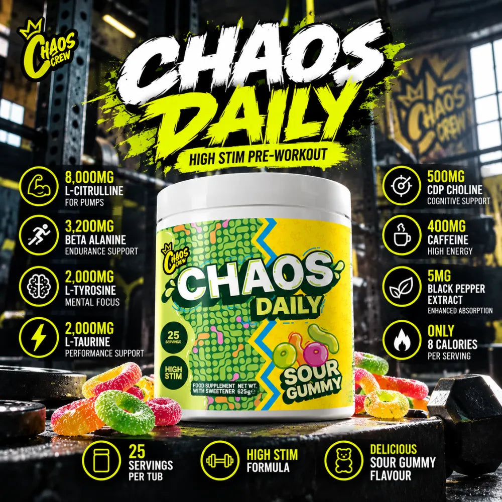 Chaos Crew Chaos Daily Pre-Workout | Megapump