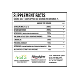 DNA Sports Octane Pre-Workout Supplement Facts | Megapump