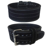 Double Prong Leather Belt Weightlifting | Megapump