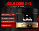 *MEGAPRICE* Gold Core Line C.O.X Pre Workout Trec - 250g