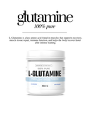 Pure L-GLUTAMINE Amino Acid SPORTS NUTRITION 450g | Megapump