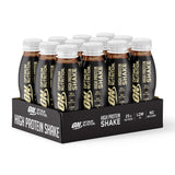 Optimum Nutrition High protein shakes rtd case of 12 x 250ml | Megapump | Clearance