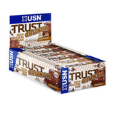Usn trust crunch protein bars box of 12 fudge brownies | Megapump 