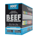 NXT Beef Protein Samples Box of 20 x 30g - megapump