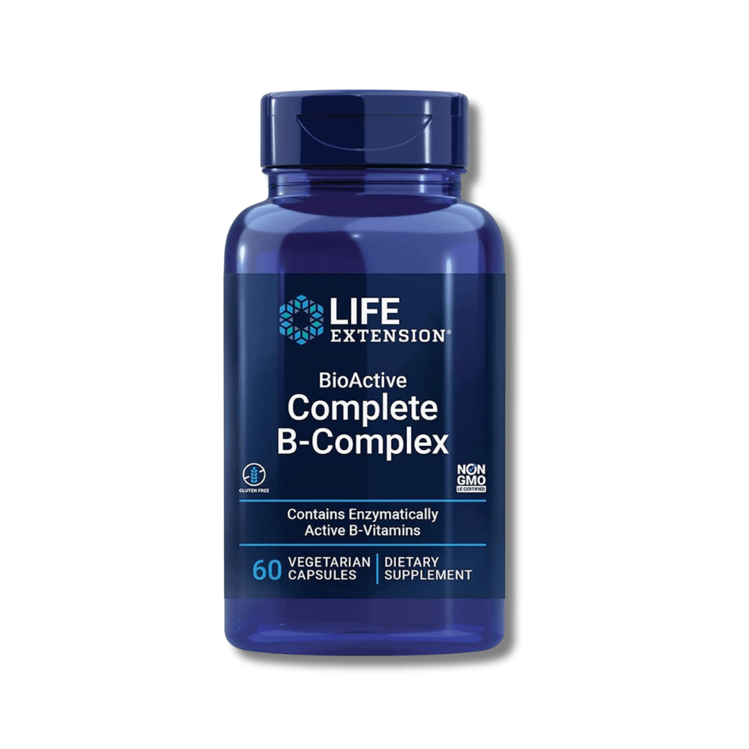 BioActive Complete B-Complex Life Extension 60 capsules