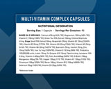 Multi-Vitamin Complex Applied Nutrition 90 capsules supple info | Megapump