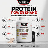 Muscle King Nutrition Protein Power Shake Facts | Megapump