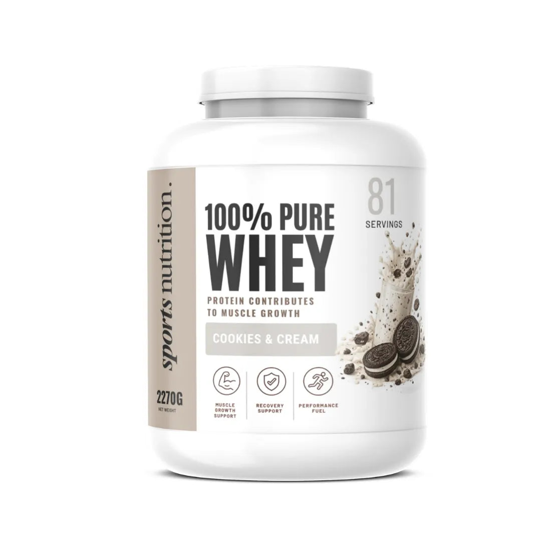 100% Whey Protein Sports Nutrition cookies & cream | Megapump
