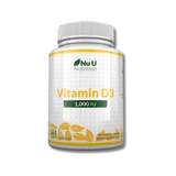 Nu U Nutrition Vitamin D3 1000IU | Megapump