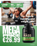 Serious Mass 2.73 kg Banana Optimum Nutrition Mega offer | Megapump