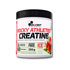 Créatine Olimp Rocky Athletes 3000 Mg - Saveur Pomme Acidulée, 200 G - Boîte Neuve