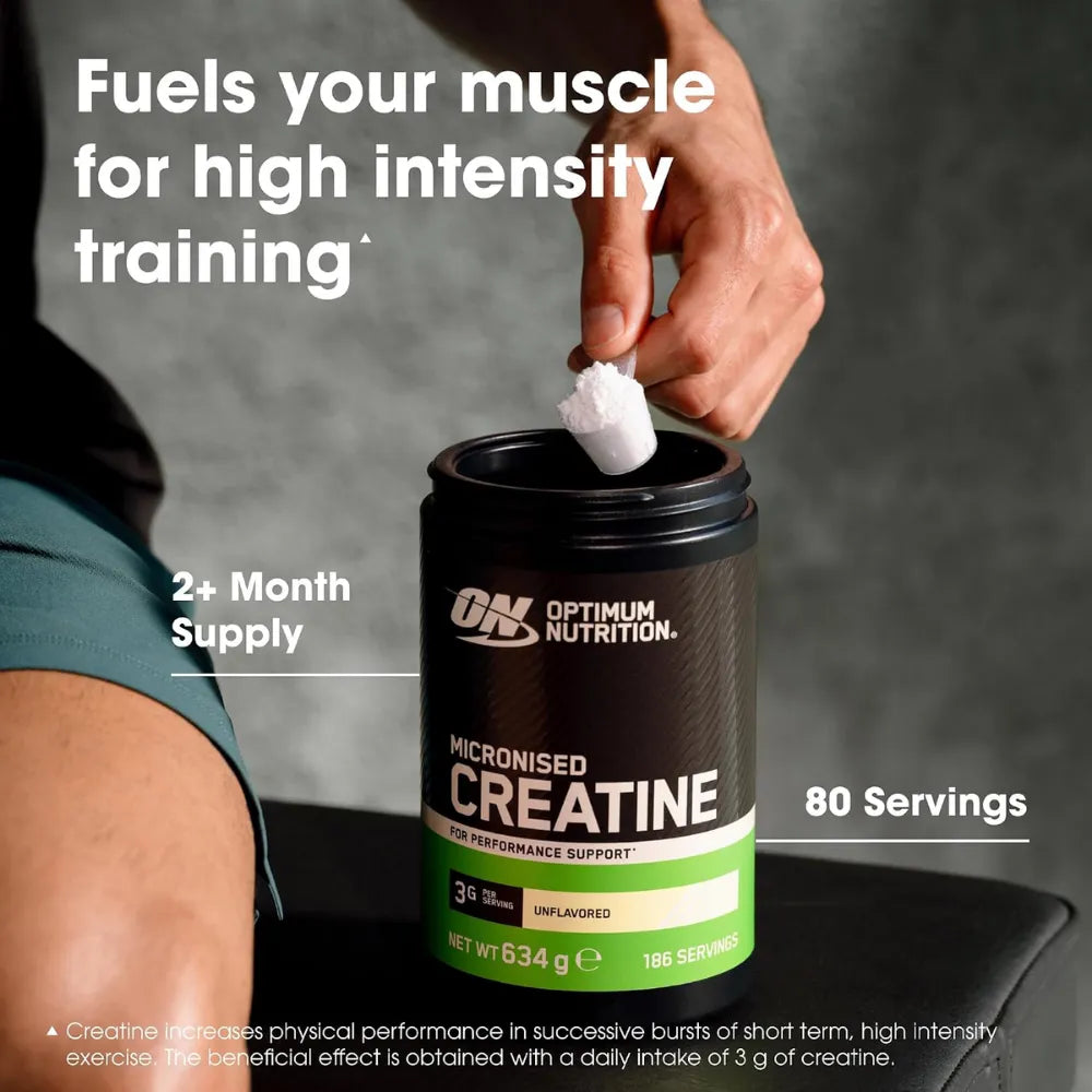 Creatine Powder Optimum Nutrition 80 servings facts | Megapump 
