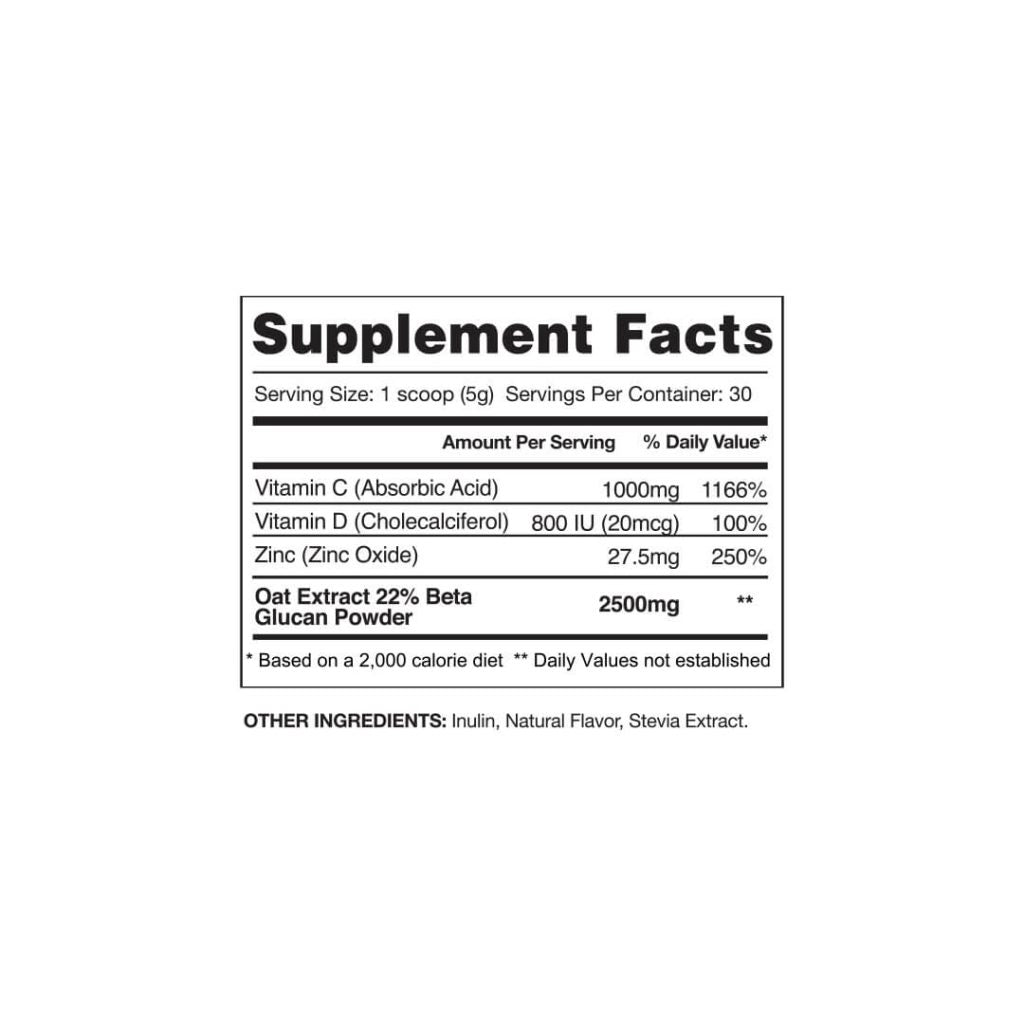 Proven Immunity 150g Gaspari Nutrition Supplement Facts | megapump