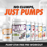 Pump Stim Free Pre-Workout with Glycer Size Per4m | Megapump