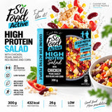 Ready chicken high protein salads information | Megapump