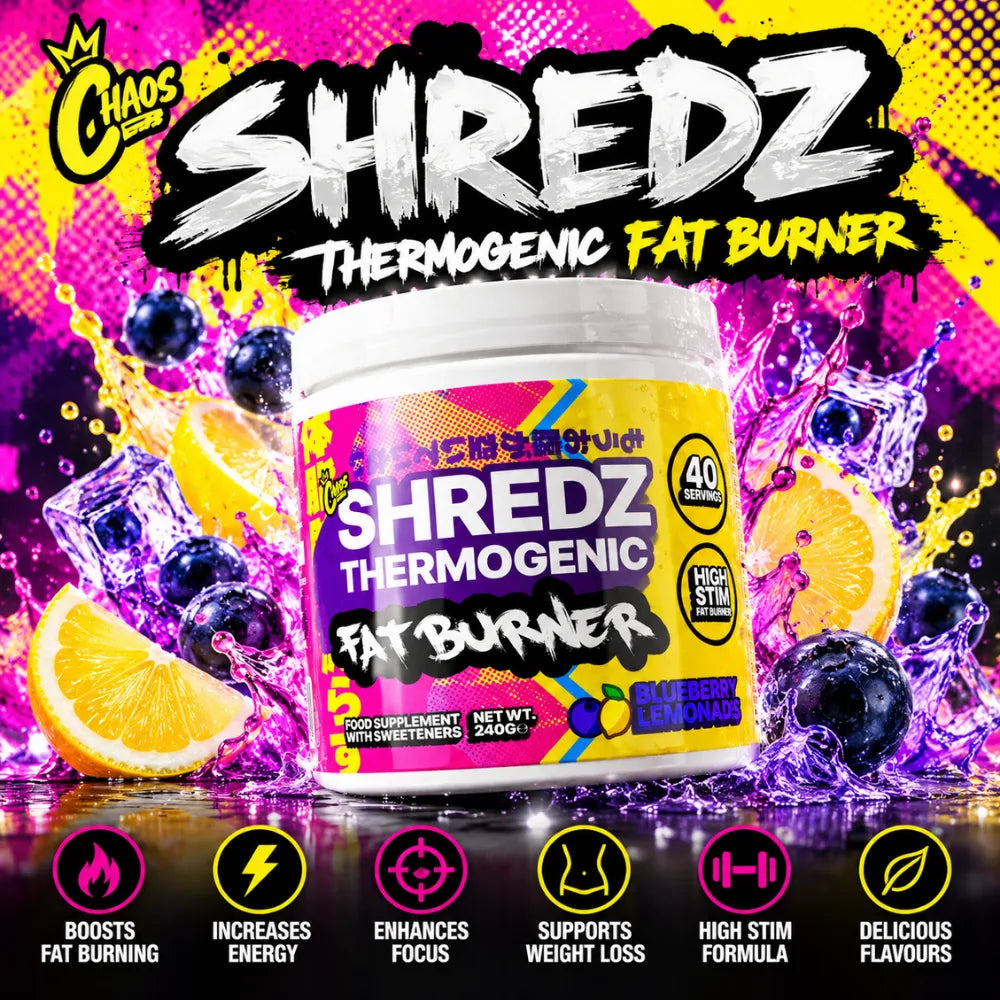 Shredz Thermogenic Fat Burner Chaos Crew | Megapump