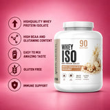 ISO Whey Protein Isolate Sports Nutrition 2.2 kg + 5 GOODIES + RANDOM SHAKER | Megapump