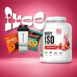 ISO Whey Protein Isolate Sports Nutrition 2.2 kg + 5 GOODIES + RANDOM SHAKER