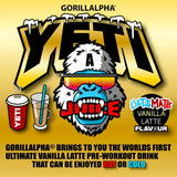 Yeti Juice Pre workout Gorillapha - 480g