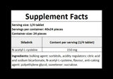 Acetylcysteine NAC effervescent tablets Activlab supple info | Megapump