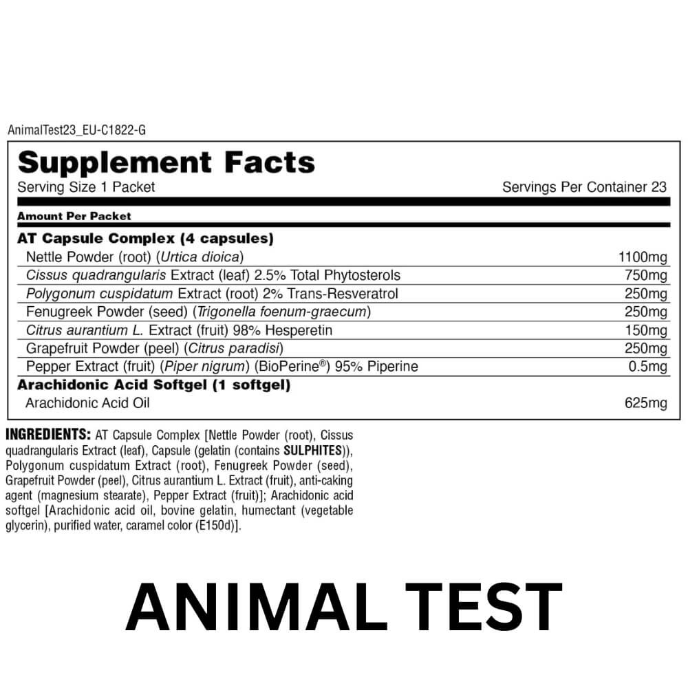 animal test ingredients | Megapump