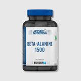 Applied Nutrition Beta Alanine 1500, Amino Acid Supplement, Strength & Performance, 750mg Beta Alanine Per Capsule (120 Capsules - 60 Servings) | Megapump