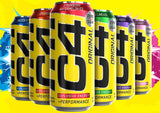 C4 energy drinks can Cellucor | megapump