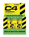 Cellucor C4 Original Pre-workout Shots Box of 12 Sour Batch Bros | Megapump