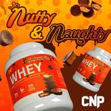 CNP Professional Premium Whey Protein Powder 2kg & 900g, 21g Protein, Low Carb, Easy Digestion, 66/30 Servings, Vegetarian, Halal, 12 Great Flavours (2 kg), Chocolate Peanut Butter) | Megapump