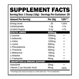 Efectiv Sports Nutrition Efectiv Amino Essential Amino Acids ingredients | Megapump