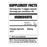 Fadogia Agrestis QRP Nutrition - 60 capsules