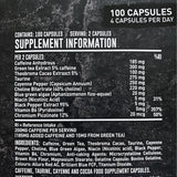 Black Ops Weight Management Grenade ingredients | Megapump