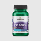 Iron Citrate 25mg Swanson - 60 capsules