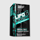 Lipo 6 Black Hers Extreme Weight Loos Support Nutrex - 60 Black-Caps