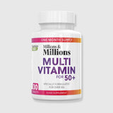 Multi Vitamin for 50+ Millions & Millions - 30 tablets | Megapump