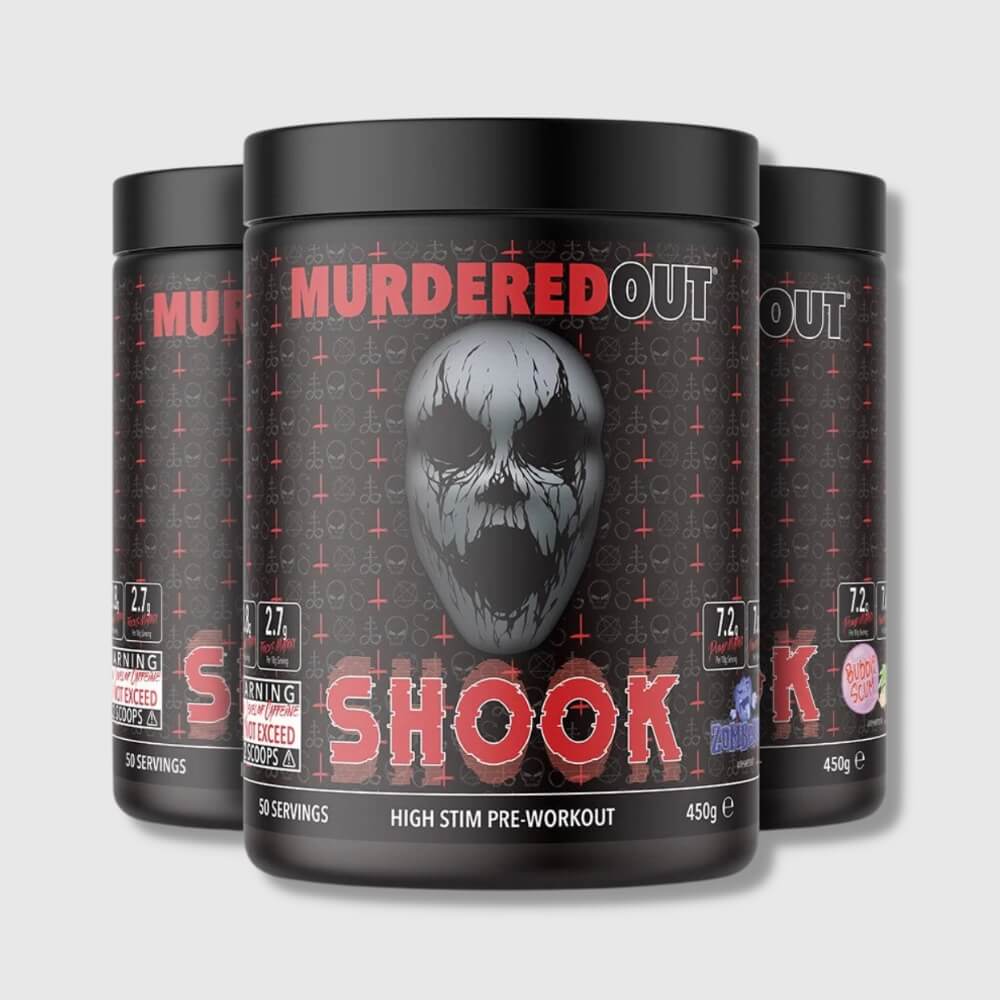 Shook Pre Workout Murdered Out - 50 servings | Megapump