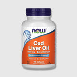 Cod Liver Oil Now Foods - 90 Softgels | Megapump