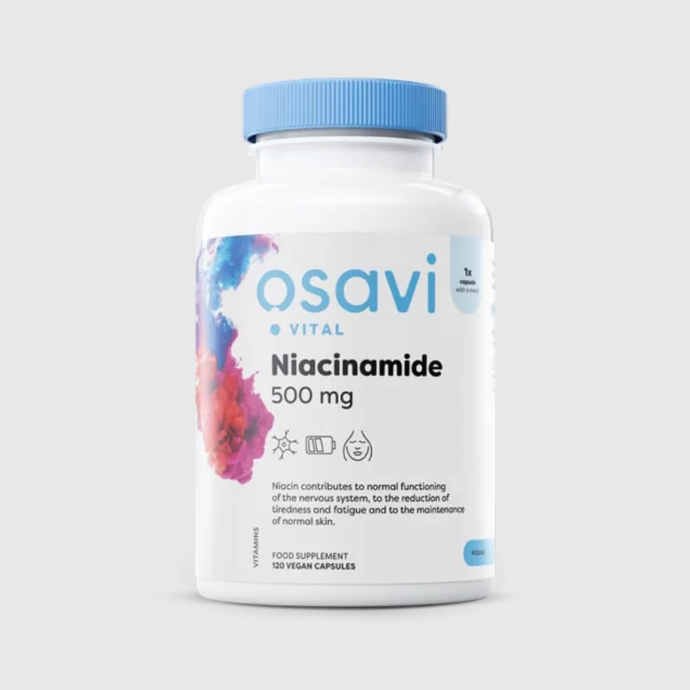 Osavi Niacinamide 500 mg 60 vegan capsules | Megapump