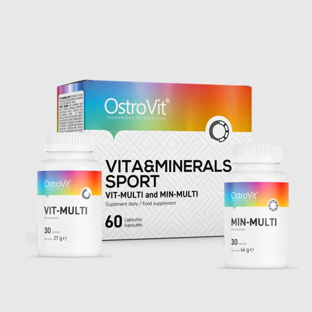 Vita&Minerals Sport Ostrovit - 60 capsules | Megapump
