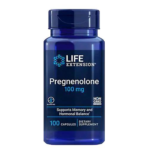Pregnenolone 100mg 100 caps Life Extension *50% OFF*