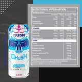 USN Qhush Energy Drink Glacier info | megapump