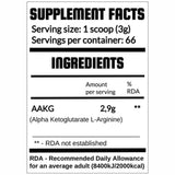 AAKG QRP Nutrition ingredients | Megapump