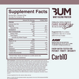 Cbum Mass Gainer Raw Nutrition info | Megapump