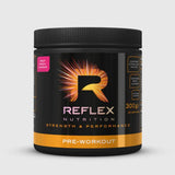 Reflex Nutrition Reflex Pre Workout Powder 3000 mg Citrulline Malate 1600 mg Beta-Alanine 125 mg Caffeine Plus B Vitamins and Electrolytes (Fruit Punch) (300 g) | Megapump