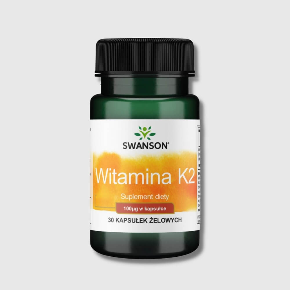 Vitamin K2 100ug  Swanson - 30 capsules | Megapump