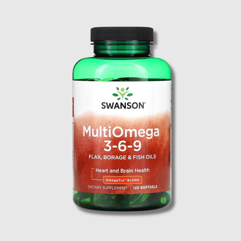 Multi Omega 3-6-9 Swanson - 120 softgels | Megapump
