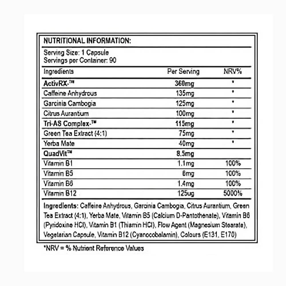 Extreme Labs T5 Dominate Fat burner Megapump