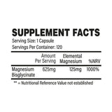 Trained By JP Nutrition Magnesium Bisglycinate 120 servings | Megapump