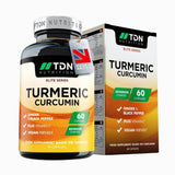 Turmeric Capsules high Strength - Muscle Soreness Relief (600mg 30-60 Day Supply) | Anti Inflamatory Tablets, Turmeric and Black Pepper Capsules, Tumeric Supplements high Strength, Curcumin | Megapump